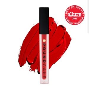 🔴 POUND CAKE COSMETICS Cake Batter Liquid Lipstick - Red Velvet new never used
